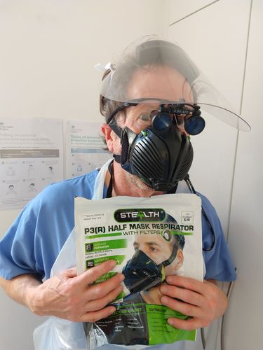 Customer photo review of Stealth P3 Respirator Facemask