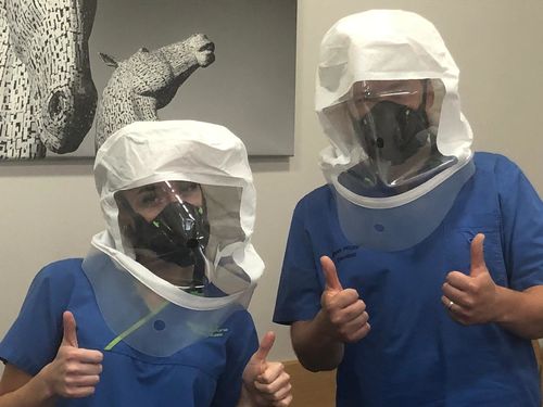 Customer photo review of Stealth P3 Respirator Facemask