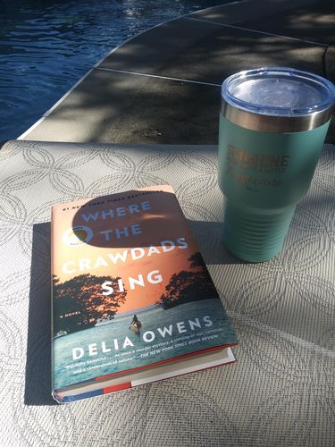 Customer photo review of Sunshine Mixed With A Little Hurricane Laser Etched Tumbler