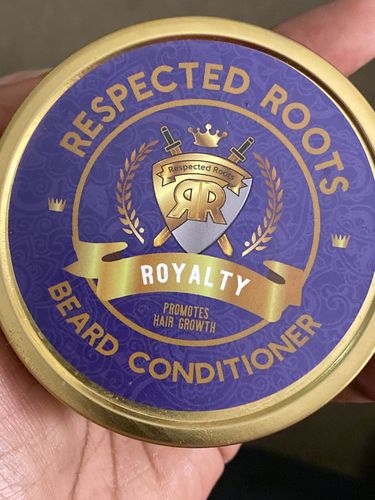 Customer photo review of Respected Roots Beard Conditioner - Royalty Scent (4 oz.)