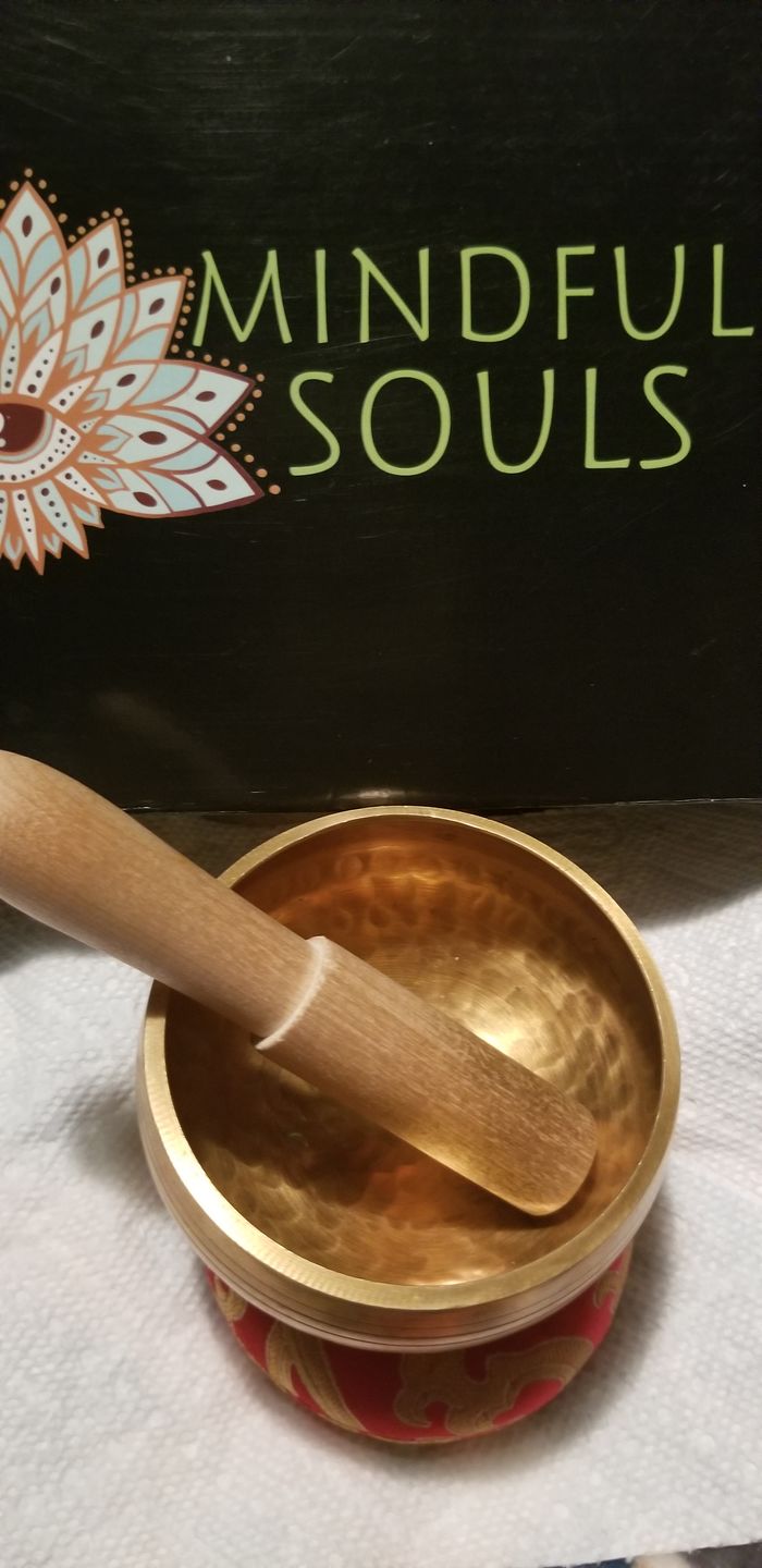 Customer photo review of Tibetan Meditation Singing Bowl