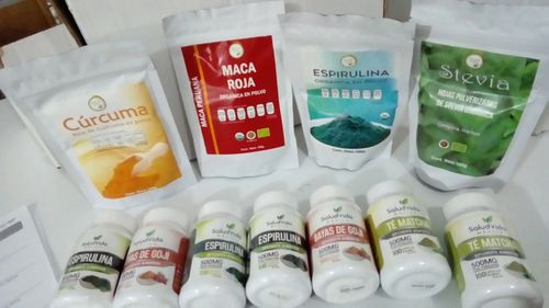Customer photo review of Maca roja en polvo organica