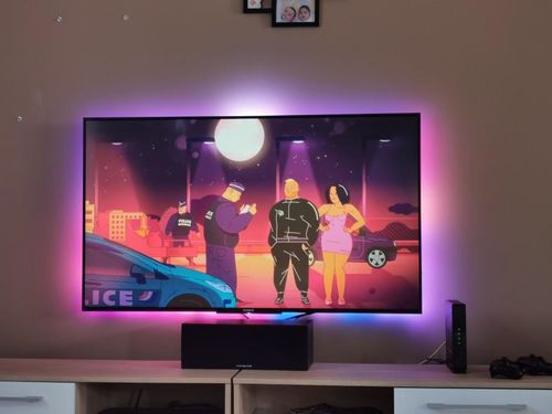 Customer photo review of DreamTV™ - Ambilight LED TV Strip