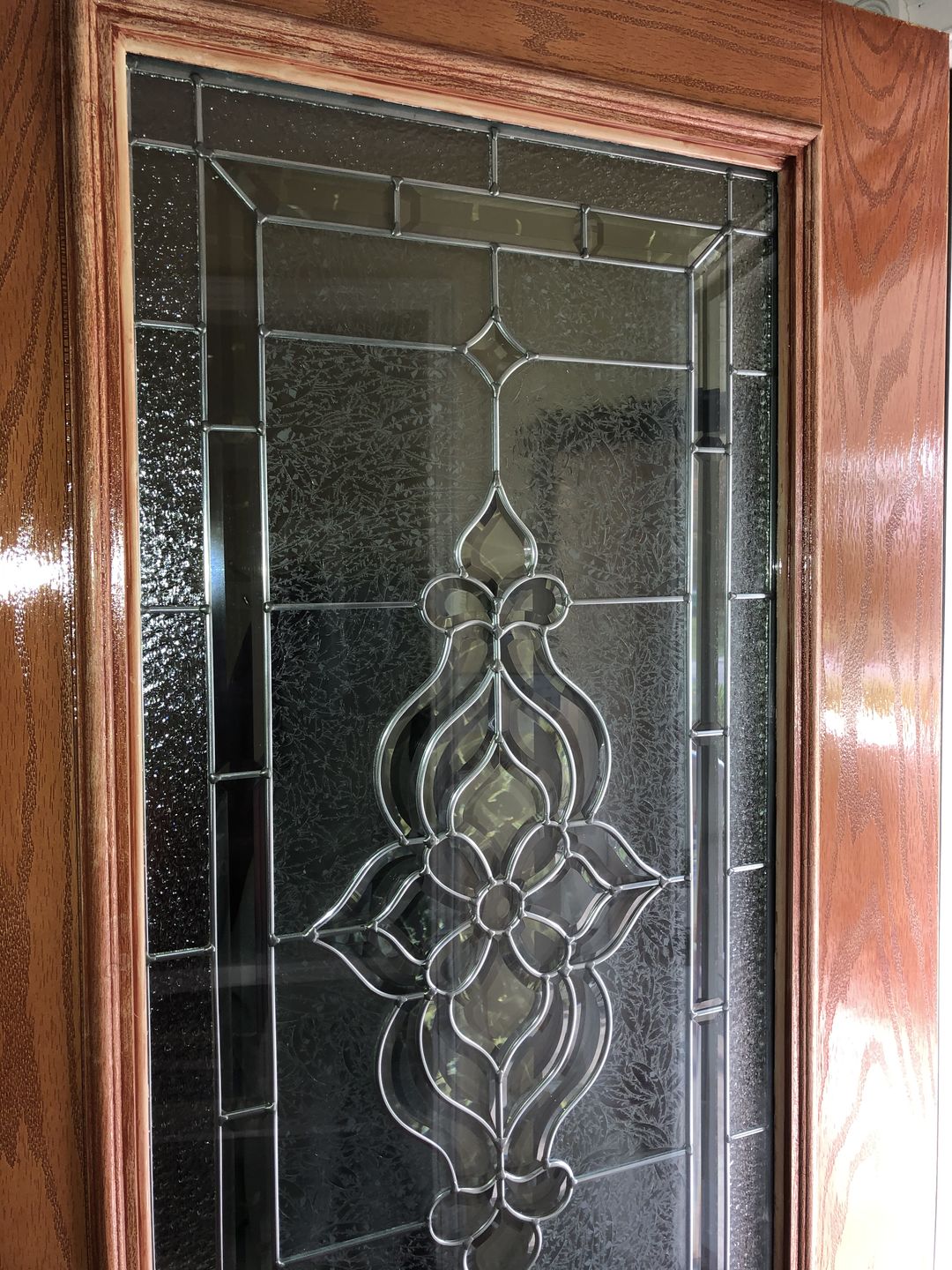 Customer photo review of 3/4 Lite 24" x 50" Frame Kit for 1" Glass