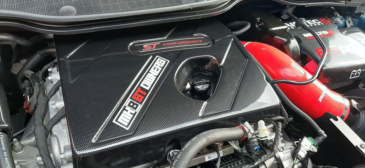 Customer photo review of Proform Engine Cover - MK8 Fiesta ST
