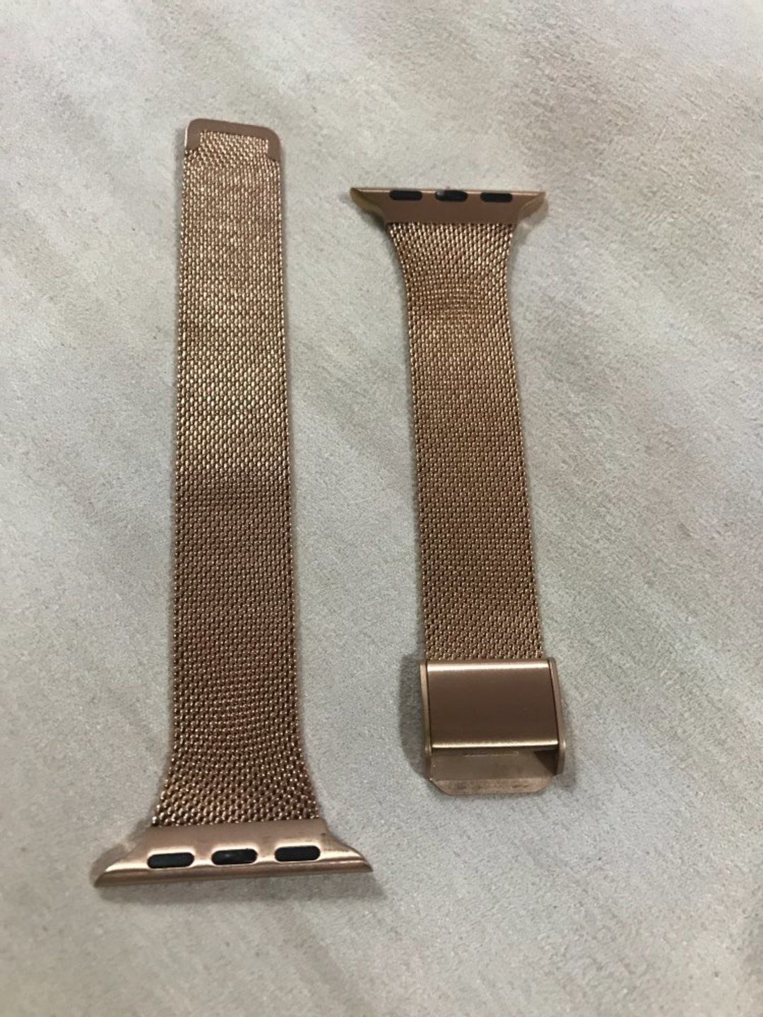 Customer photo review of Milanese Thin Watchband Strap