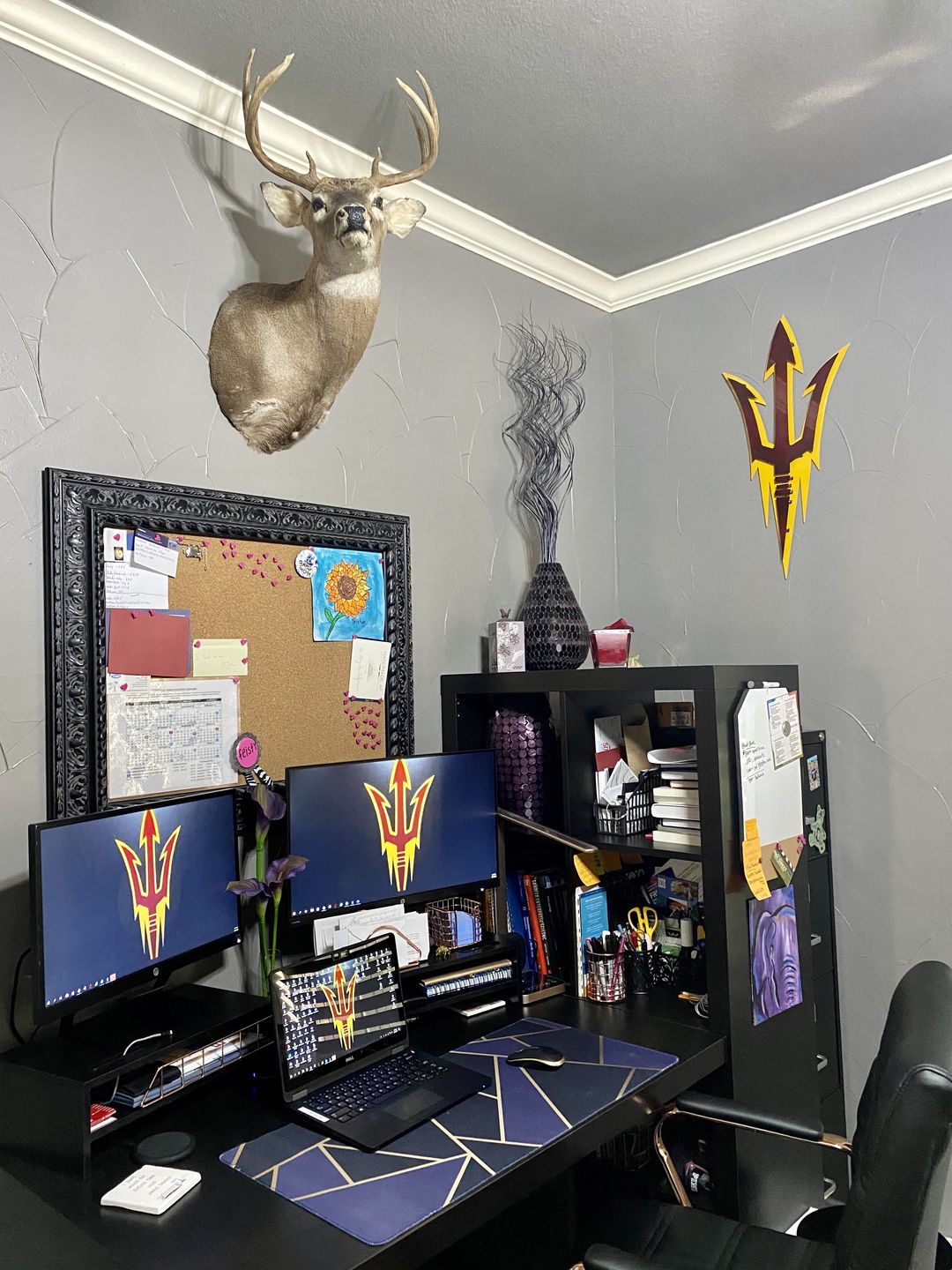Customer photo review of Arizona State University Pitchfork 3D Vintage Metal Artwork