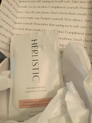 Customer photo review of Vegan Peptide Collagen Pineapple