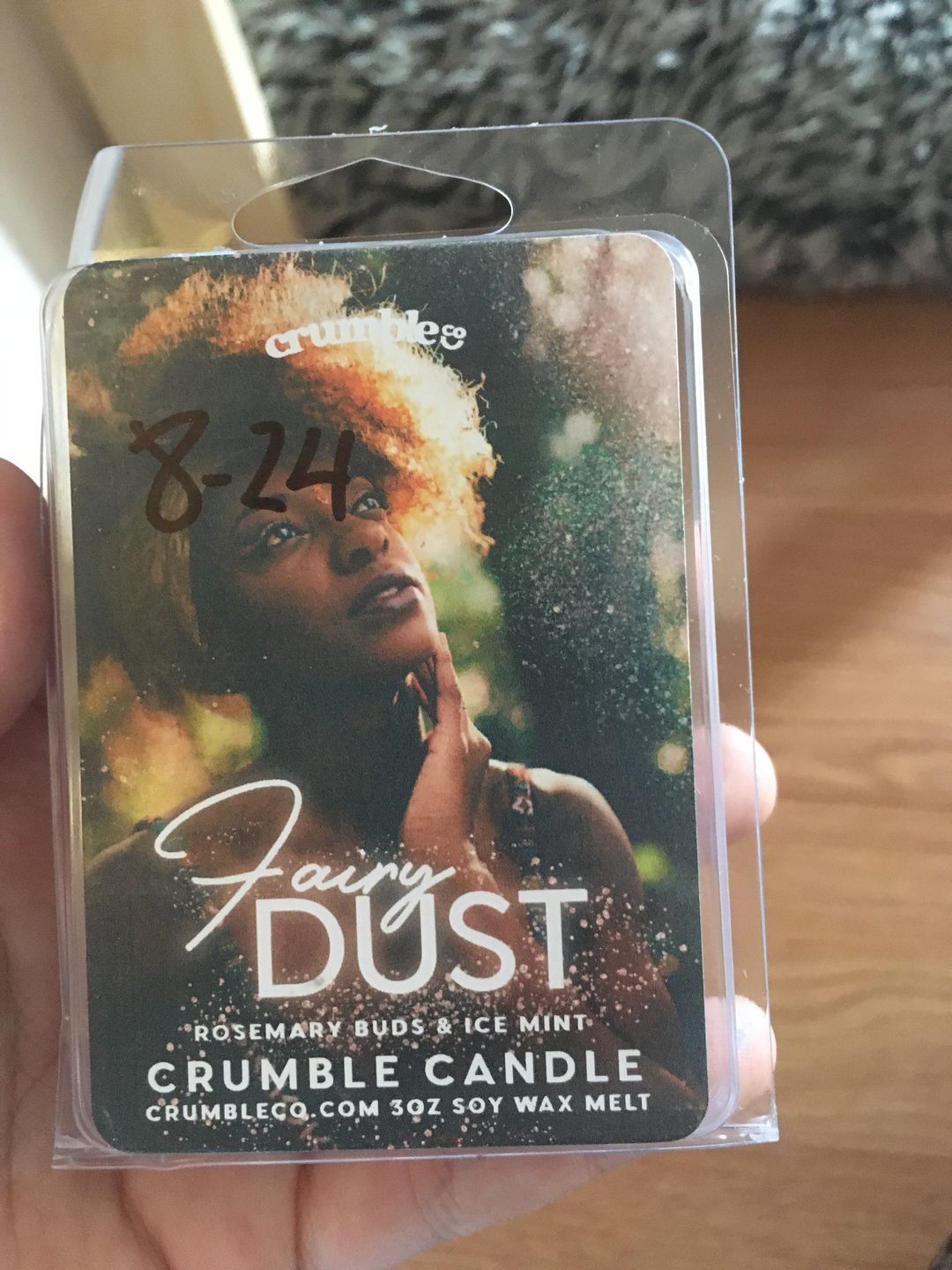 Customer photo review of Fairy Dust Wax Melts