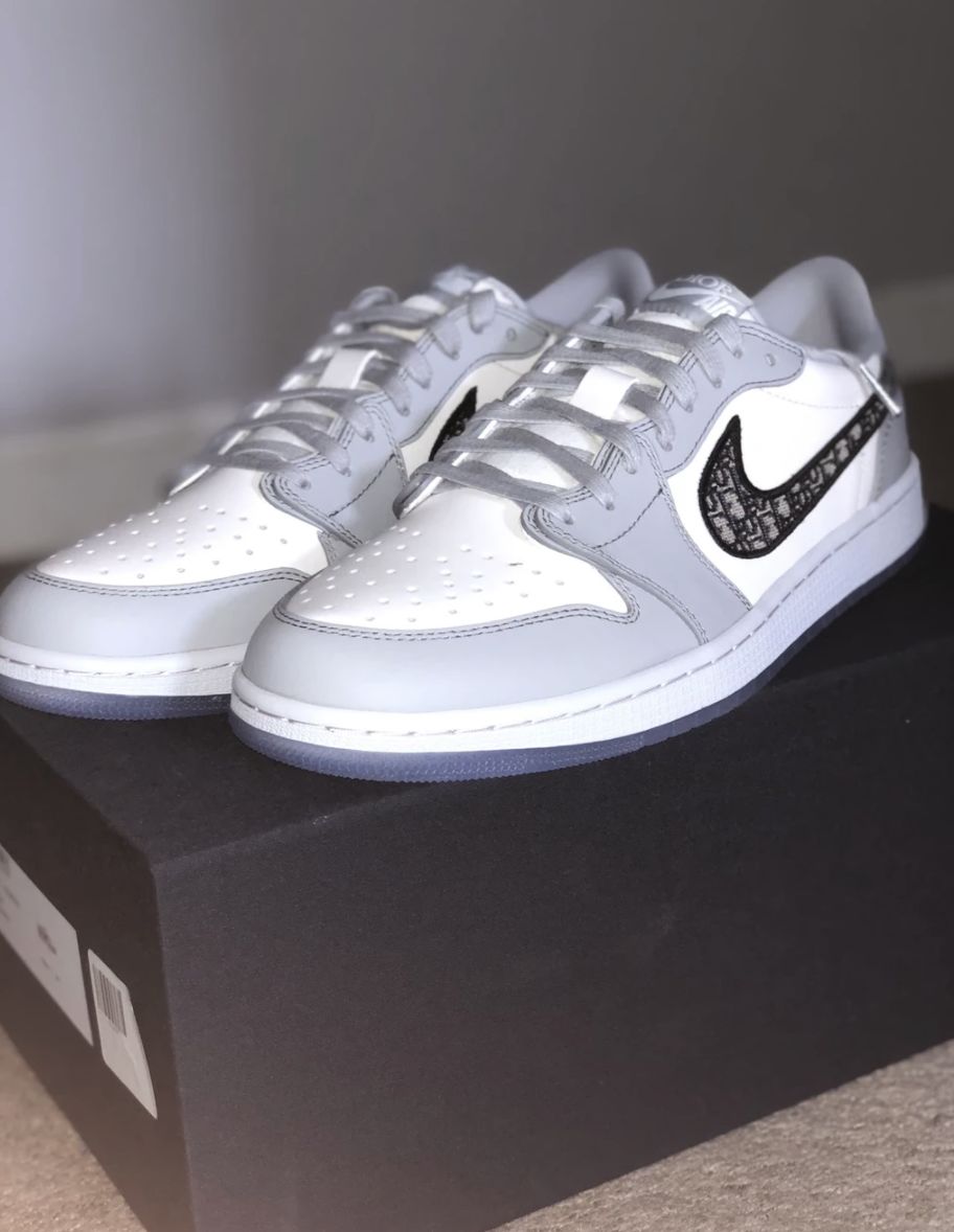 Customer photo review of Nike Air Jordan 1 Low Dior