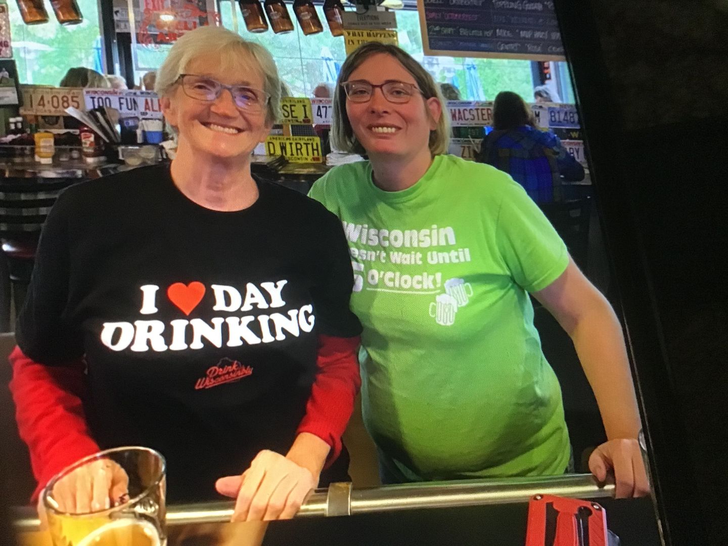 Customer photo review of "I Love Day Drinking" T-Shirt