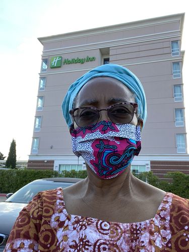 Customer photo review of PACK OF 6 ADULT REUSABLE FACE MASK