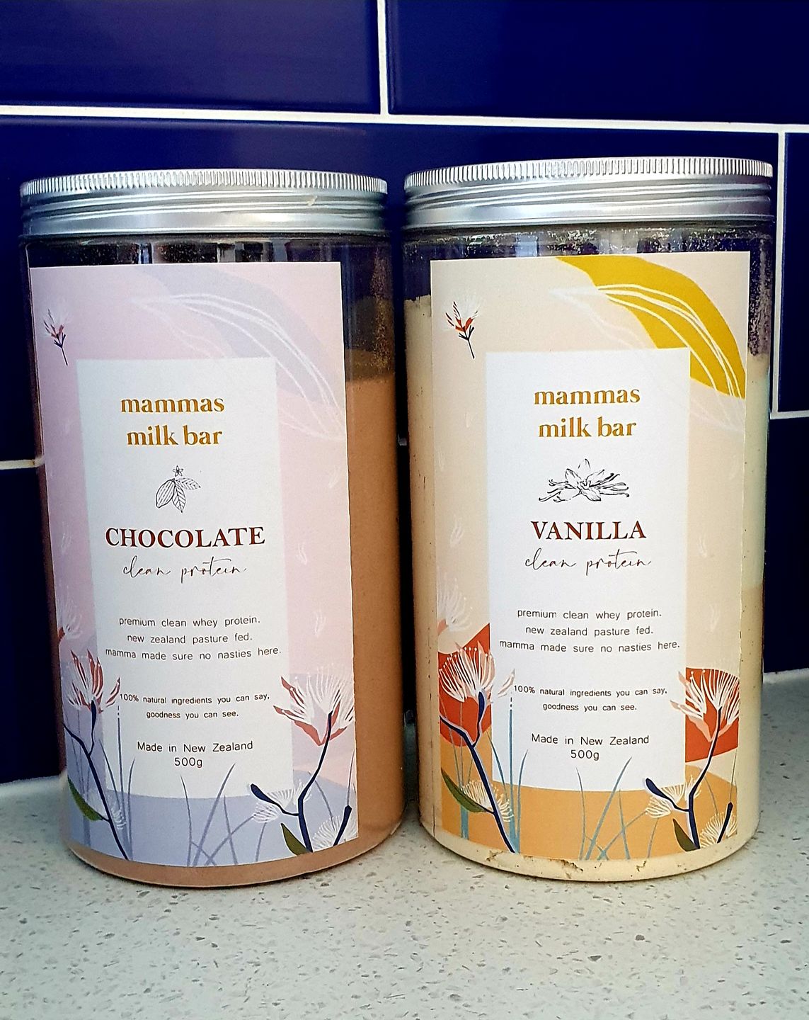 Customer photo review of Vanilla Premium Whey Protein