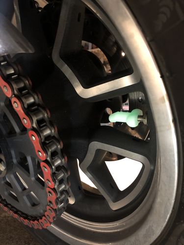 Customer photo review of The Tire Cockz - The Penis Valve Cap Covers