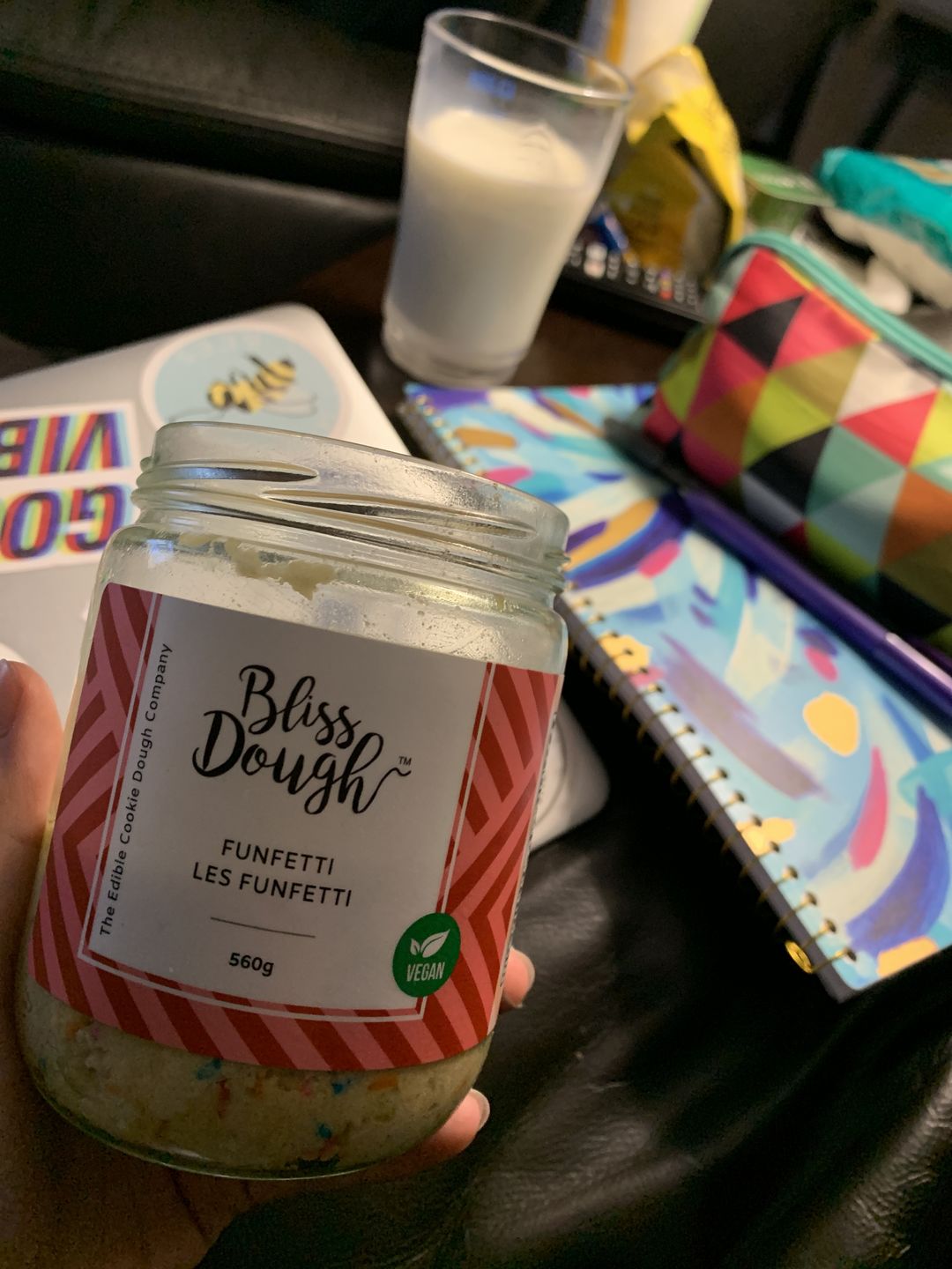 Customer photo review of Funfetti Cookie Dough