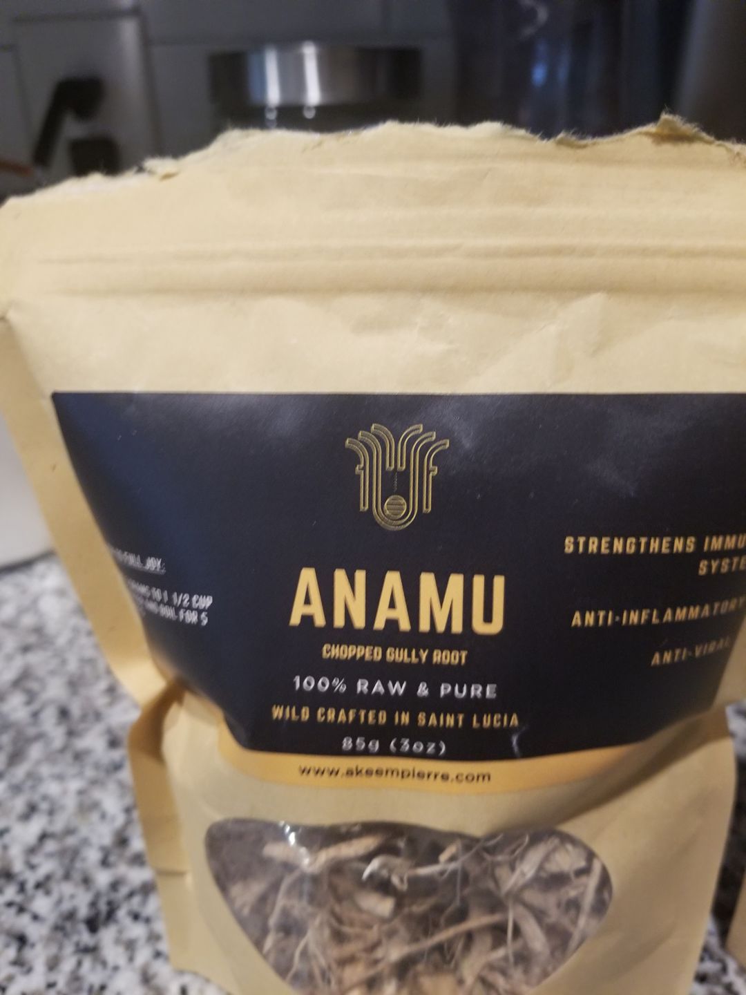 Customer photo review of Anamu Root (Gully root)