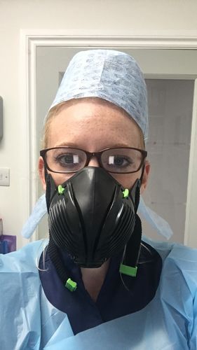 Customer photo review of Stealth P3 Respirator Facemask