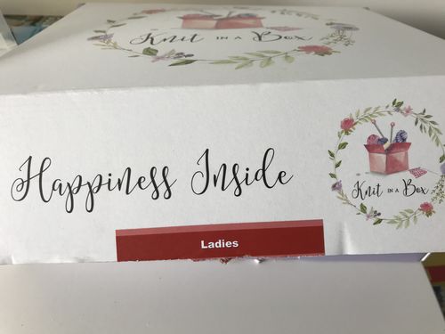 Customer photo review of Ladies Mystery Knitting Box