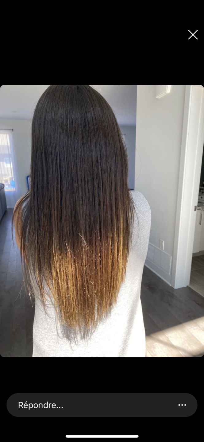 Customer photo review of Salvatore Blue Gold System Tanino Hair Restructuring Treatment Kit 2x1L