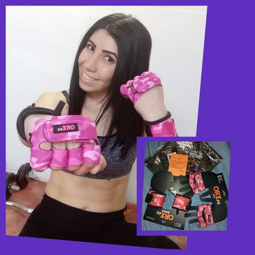 Customer photo review of WRAP Pink Camo