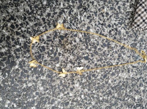 Customer photo review of Collier Butterfly