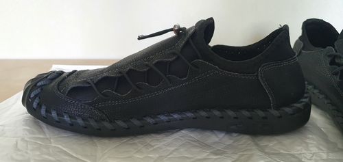 Customer photo review of Handmade Genuine Leather Loafers