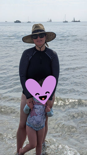 Customer photo review of Bandana Beach Hat