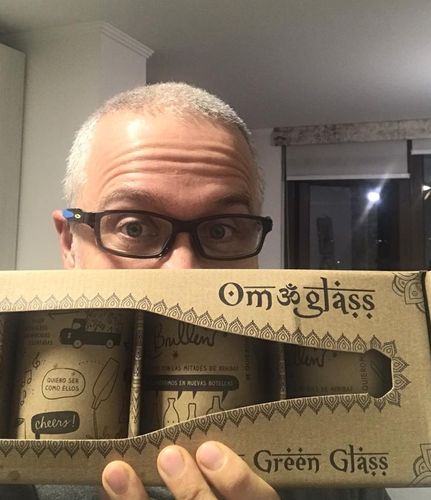 Customer photo review of Om Glass