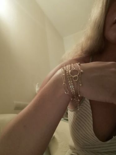 Customer photo review of Bracelet Gold set