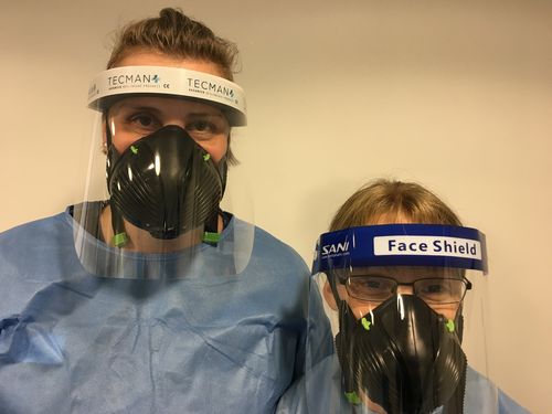 Customer photo review of Stealth P3 Respirator Facemask