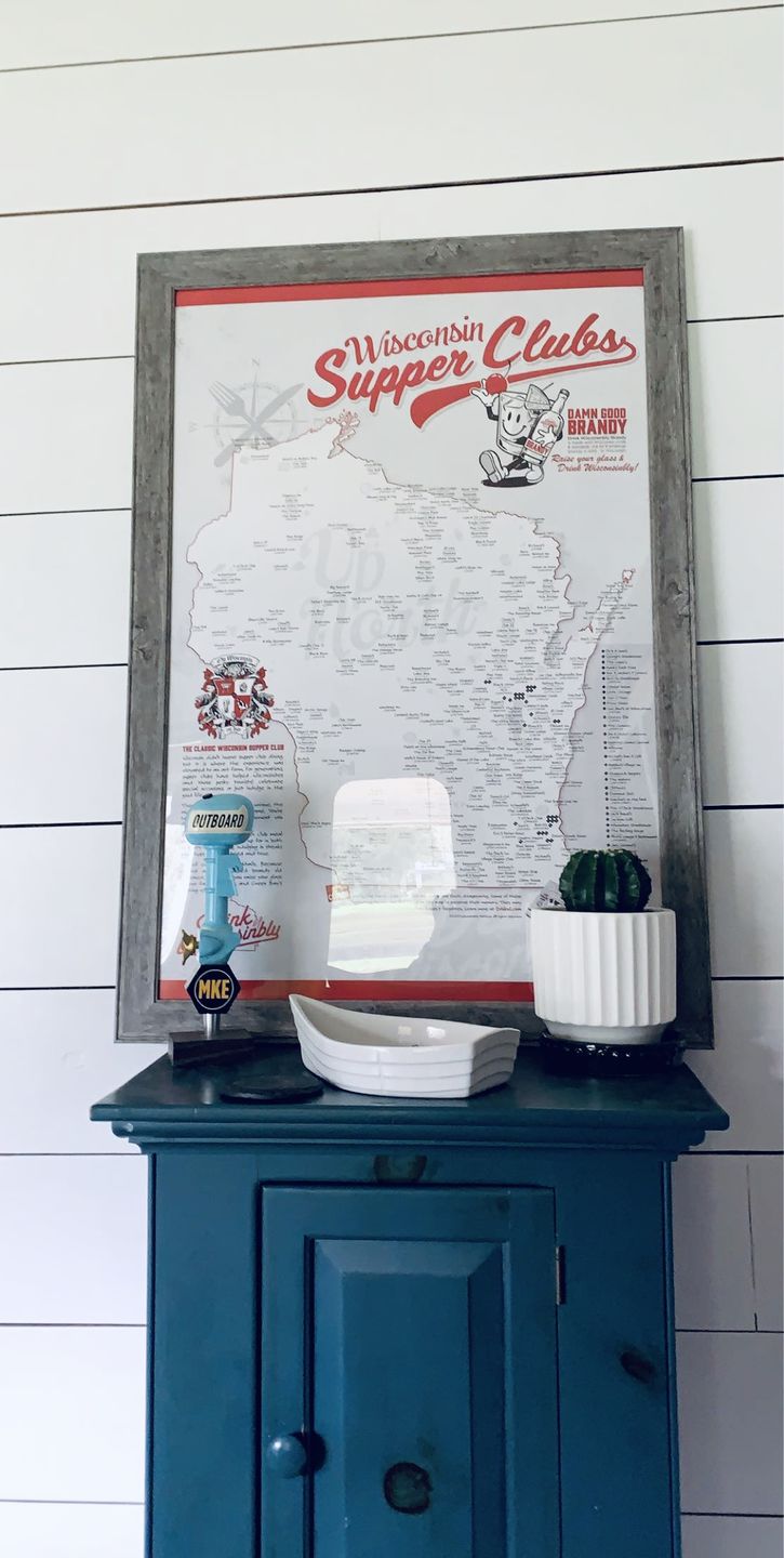 Customer photo review of Wisconsin Supper Clubs Poster