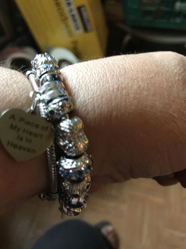 Customer photo review of Piece Of My Heart Bracelet