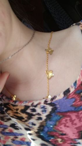 Customer photo review of Collier Butterfly