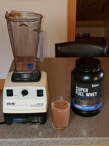 Customer photo review of DELICIOUS SUPERFUEL PROTEIN