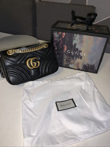 Customer photo review of GUCCI - MINI SAC GG MARMONT MATELASSE