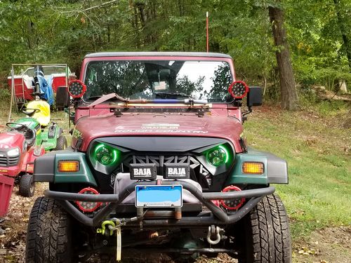 Customer photo review of Shark Grille - Matte Black (97 - 06 Wrangler TJ )