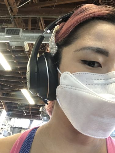 Customer photo review of AirQUEEN Nanomask