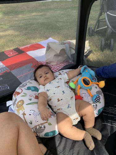 Customer photo review of Pop N' Go® Playpen
