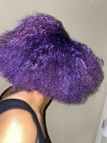 Customer photo review of Get Hued - Purple Rain
