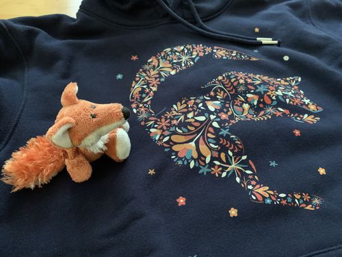 Customer photo review of BLUMENFUCHS - Bio Unisex Hoodie (PREMIUM)