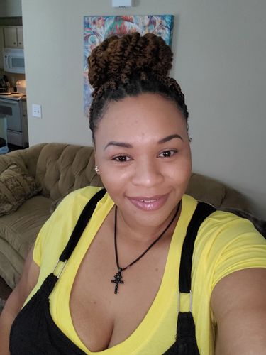 Customer photo review of Cluster Clear Quartz Chain