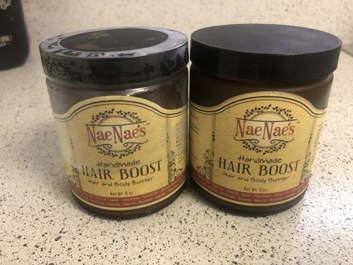 Customer photo review of Nae Nae's Hair Boost 9oz