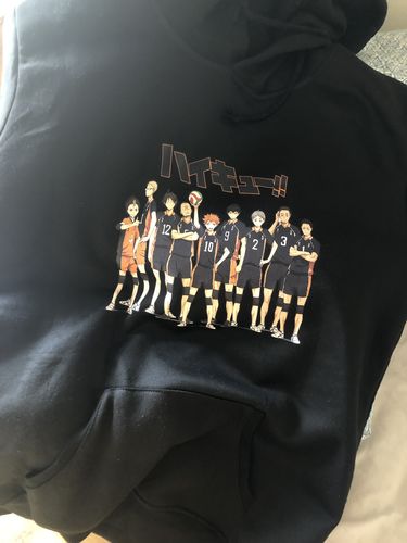 Customer photo review of Haikyuu - Hoodie