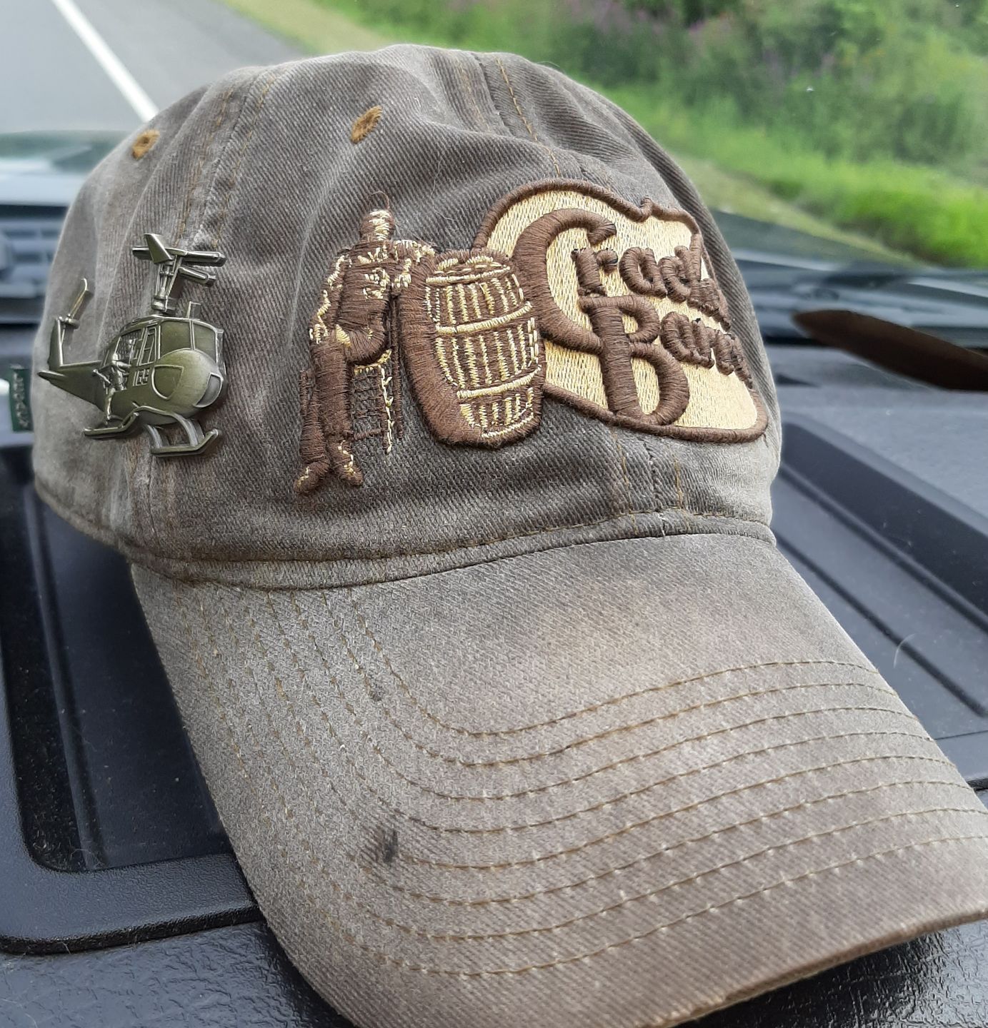 Customer photo review of Huey Helicopter Pin
