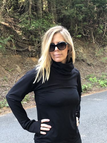 Customer photo review of Evenfall Shrug