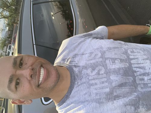 Customer photo review of This Is My Fat Crying - Men's Sweat Activated T-Shirt