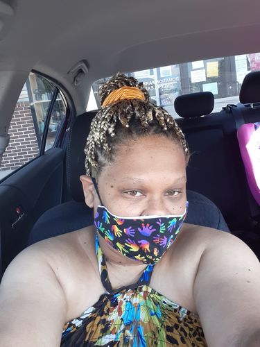 Customer photo review of Nae Nae's Hair Boost 9oz