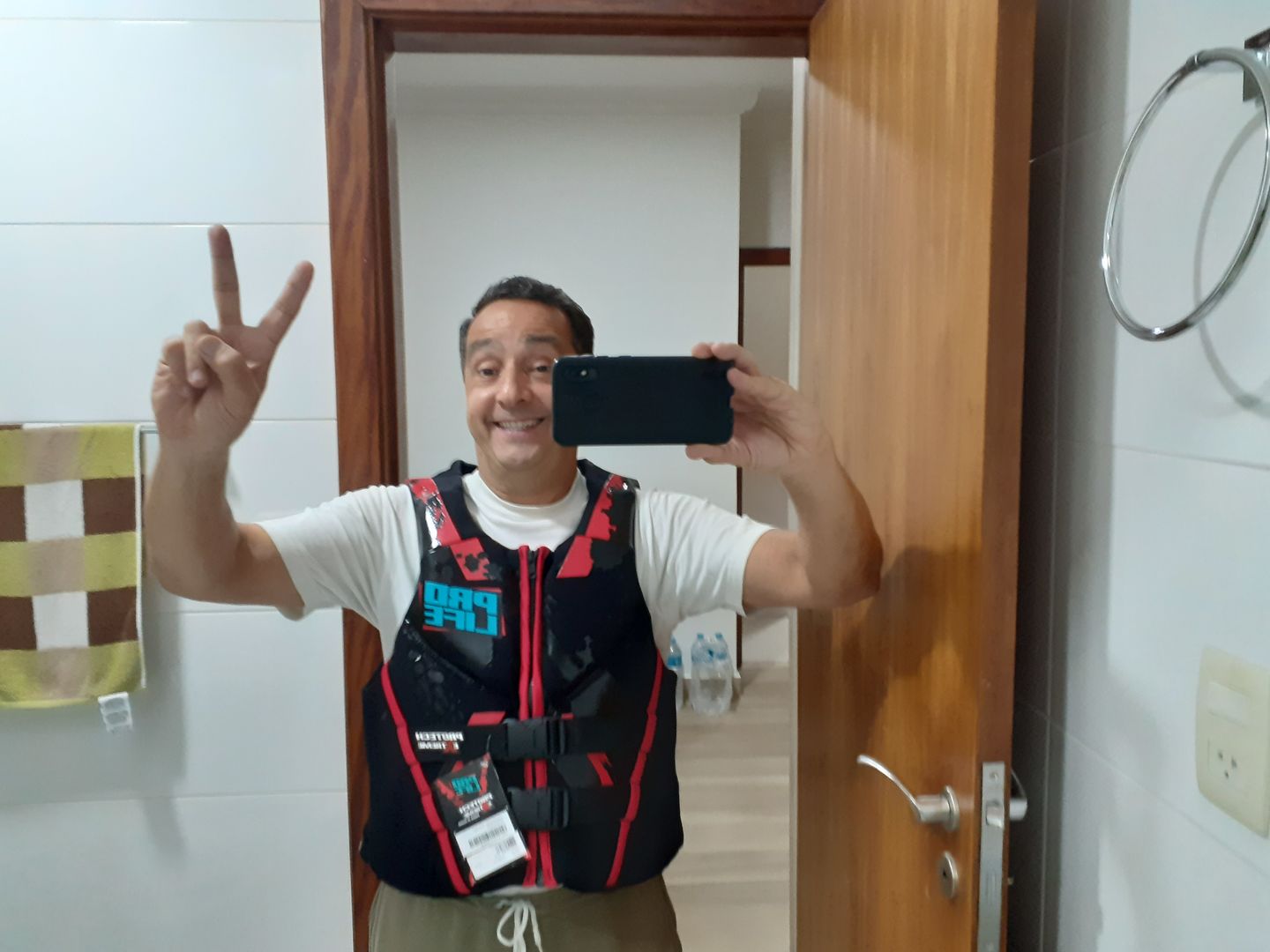 Customer photo review of Colete Salva-Vidas Homologado Protech Extreme