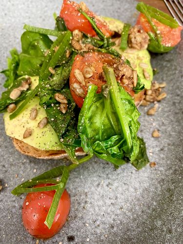 Customer photo review of Spiced Sunflower Seeds Sprinkles | Vegan Salad topper – Pimp My Salad Eco Jar