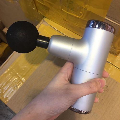 Customer photo review of Mini Size Electric Massage Gun With Bright Colour Options